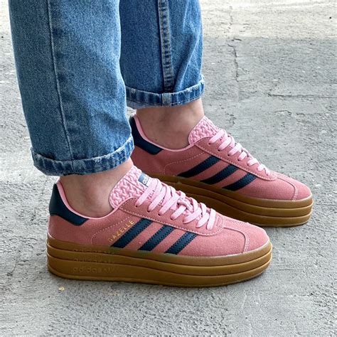 adidas gazelle pink glow